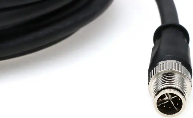 Alt view image 5 of 5 - ZBLZGP M12 X-Code 8 Pin to RJ45 Ethernet Cable for Cognex Industrial Cameras,Shielded High Flexible Waterproof Network Cable (2M)