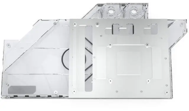 Alt view image 3 of 3 - Alphacool Eisblock Aurora GPX-A GPU Water Block for AMD Radeon RX 5700 XT Asrock Taichi X8 8G OC, Plexi