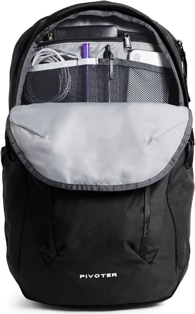 Alt view image 4 of 5 - The North Face Women's Pivoter Everyday Laptop Backpack, TNF Black, One Size