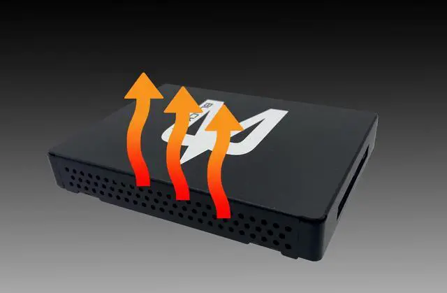 Alt view image 4 of 5 - BLACKJET DX-1M M.2 NVMe PCIe SSD Enclosure Module for TX-2DS and TX-4DS Compatible with Samsung, Intel, Crucial, ADATA SSDs