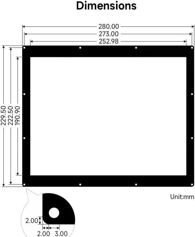 Alt view image 5 of 5 - Waveshare 12.48inch E-Ink Display Module 1304×984 Resolution Red/Black/White Three-Color Compatible with Raspberry Pi 4B/3B+/3A+/2B/B+/A+/Zero/Zero W/WH/Zero 2W CM3+/4