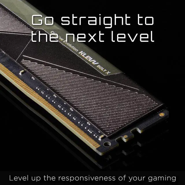 Alt view image 4 of 5 - KLEVV Bolt X DDR4 16GB (2x8GB) 3200MHz CL16 1.35V Gaming Desktop Ram Memory SK Hynix Chip XMP 2.0 Ready (KD48GU880-32A160U)