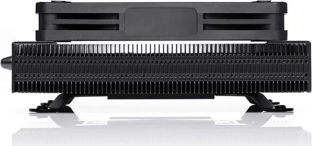 Alt view image 3 of 5 - Noctua NH-L9a-AM4 chromax.Black, Low-Profile CPU Cooler for AMD AM4 (Black)
