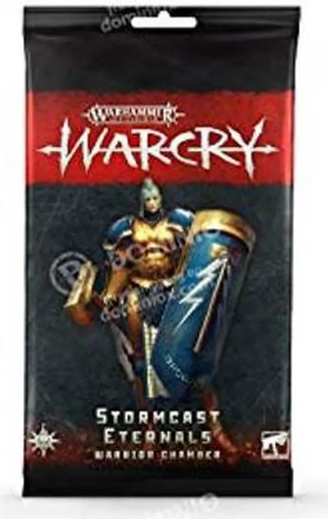 Main image of Games Workshop Warhammer AoS - Warcry : Stormcast Warrior Chamber Card Pack