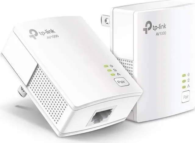 Main image of TP-Link Powerline Ethernet Adapter Starter Kit - AV1000 Gigabit Port, Plug&Play, Ethernet Over Power, Nano Size, Ideal for Smart TV, Online Gaming, Wired Connection Only (TL-PA7017 KIT)