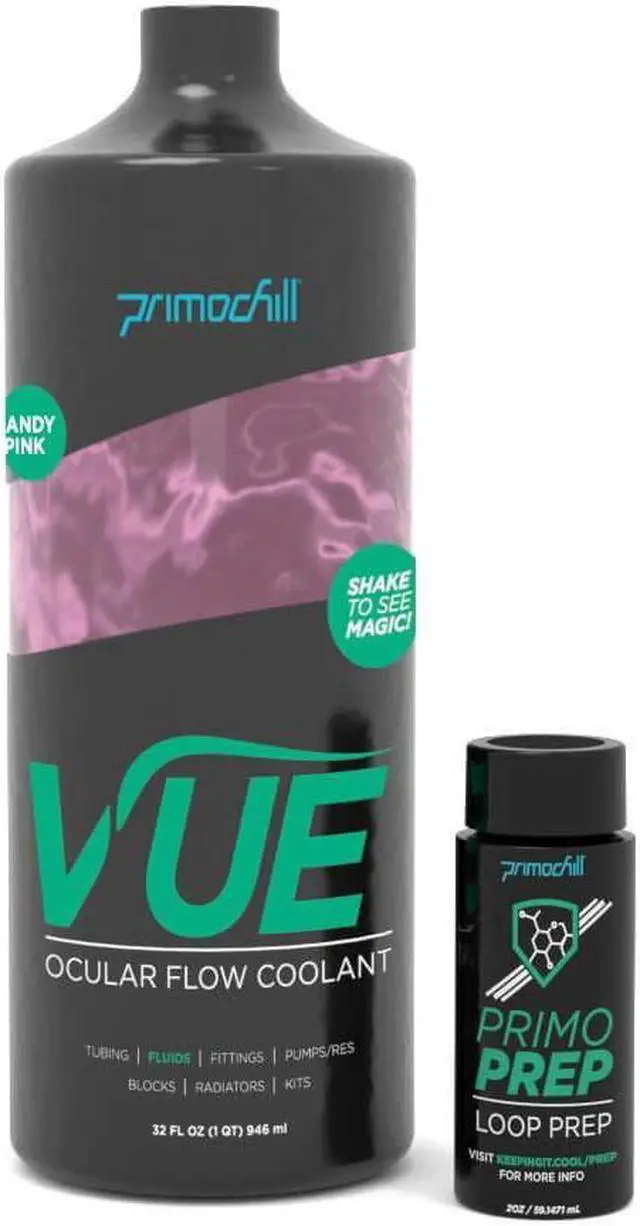 Alt view image 2 of 3 - PrimoChill Vue Pre-Mix (32oz) -Computer WaterCooling Fluid - Candy Pink SX