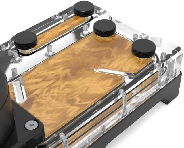 Alt view image 3 of 3 - PrimoChill Vue Pre-Mix (32oz) -Computer WaterCooling Fluid - Candy Gold SX
