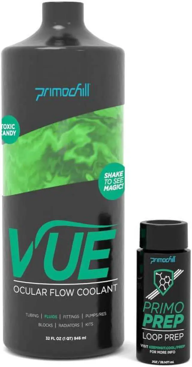 Alt view image 2 of 3 - PrimoChill Vue Pre-Mix (32oz) -Computer WaterCooling Fluid - Toxic Candy