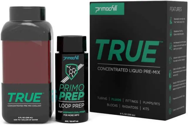 Alt view image 7 of 7 - PrimoChill True Opaque WaterCooling Fluid (8oz) - Crimson
