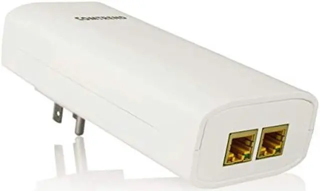 Alt view image 2 of 5 - Comtrend G.hn Wave 2 Powerline Ethernet Adapter I 2 Gigabit Ports I Supports 802.3at I PoE 30W Power Budget I Phy: Up to 2000 Mbps I Single Device (PG-9182PoE)