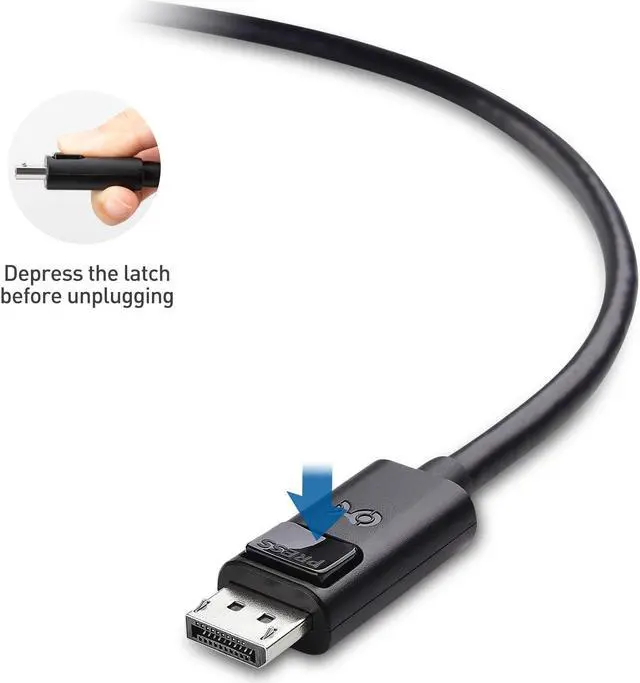 Alt view image 4 of 5 - Cable Matters Unidirectional 32.4Gbps Active DisplayPort Extension Cable Gender Changer 25 ft / 7.5m, Support DisplayPort 1.4 with 8K 60Hz and HDR, for Oculus Rift S, HTC Vive Pro, Gaming Monitors