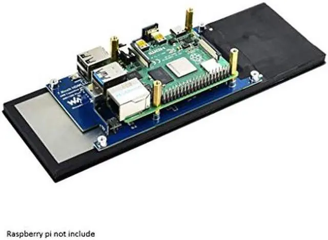 Alt view image 3 of 5 - Waveshare 7.9inch Capacitive Touch Screen LCD Compatible with Raspberry Pi 5/4B/3B+/3A+/2B/B+/A+/Zero/Zero W/WH/Zero 2W CM3+/4 400x1280 Resolution HDMI IPS Supports Jetson Nano/Windows