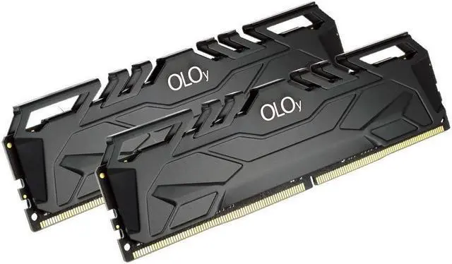 Alt view image 6 of 7 - OLOy DDR4 RAM 16GB (2x8GB) 3200 MHz CL16 1.35V 288-Pin Desktop Gaming UDIMM (MD4U0832160BJ0DA)