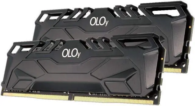 Alt view image 7 of 7 - OLOy DDR4 RAM 16GB (2x8GB) 3200 MHz CL16 1.35V 288-Pin Desktop Gaming UDIMM (MD4U0832160BJ0DA)