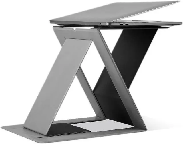 Alt view image 6 of 7 - MOFT Z Invisible Thin Sit-Stand Desk, Portable, Ajustable Sit-Stand Angles, Compatible with Most Laptops