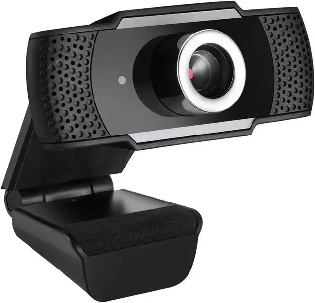 Main image of ADESSO CyberTrack H4 Webcam 1080P HD USB Webcam with Built-in Microphone, Black