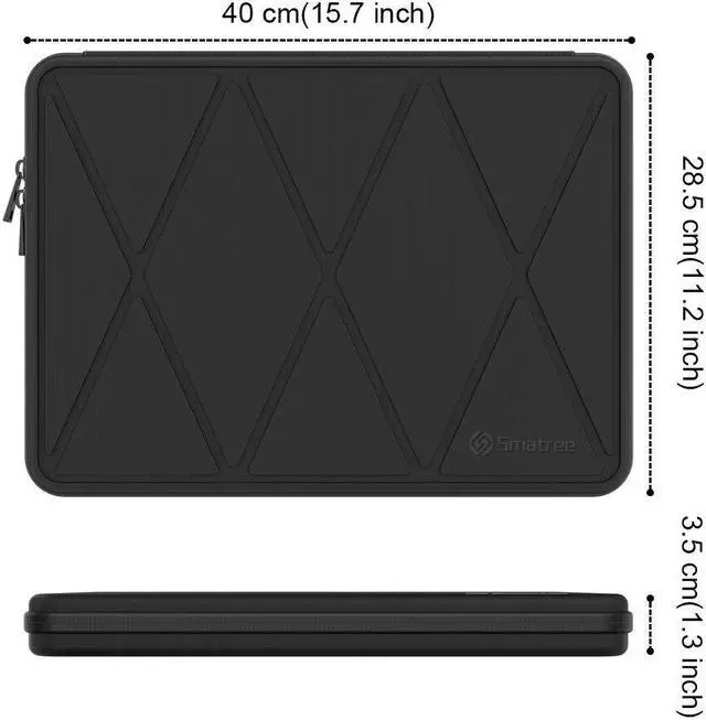 Alt view image 5 of 5 - Smatree 15 inch Hard Shell Laptop Case for for 16.2 inch MacBook Pro 2024 M4/2023 M3, 15.6 inch Samsung Galaxy Book 4 360/Galaxy Book 2 360, 15 inch Surface Laptop 4(Not Fit with Other 16 inch Laptop)