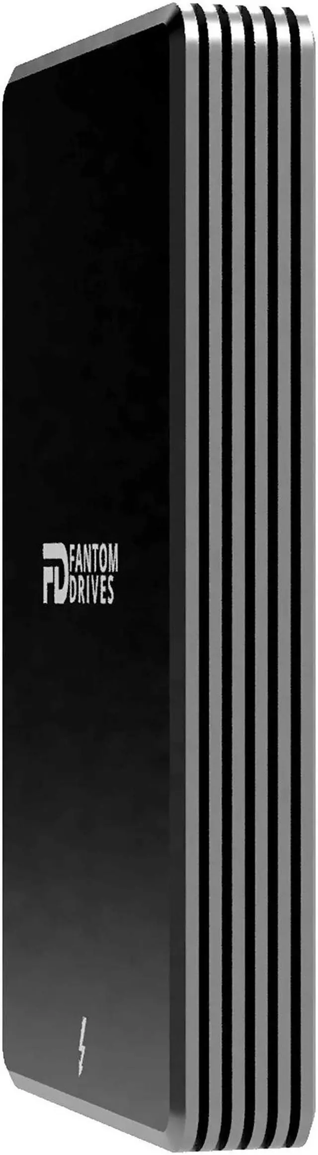 Alt view image 5 of 5 - Fantom Drives Extreme 1TB External SSD - 2800MB/s, Thunderbolt 3, USB Type-C, Aluminum, 3D NAND TLC, TB3X-2300N1TB