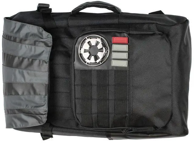 Alt view image 2 of 5 - Star Wars Darth Vader Costume Inspired Bag Padded Sleeve Tech Laptop Backpack
