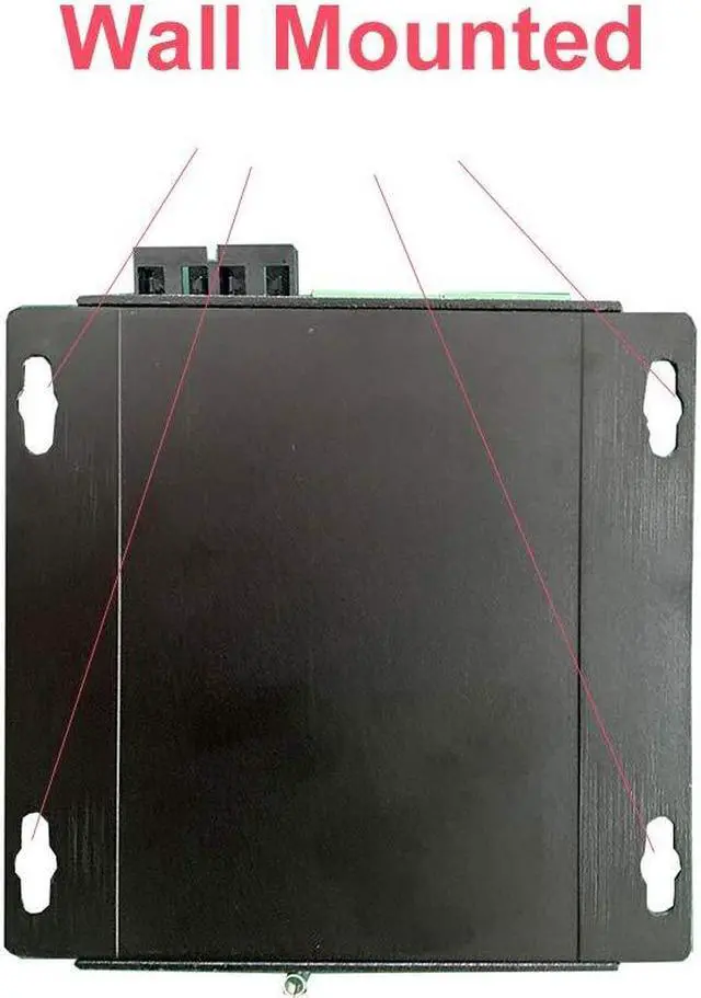 Alt view image 5 of 5 - OLYCOM One Pair Serial to Fiber Converter RS232 RS485 RS422 Optic Modem 1310nm SC Connector Dual Fiber for PC Hub Switch