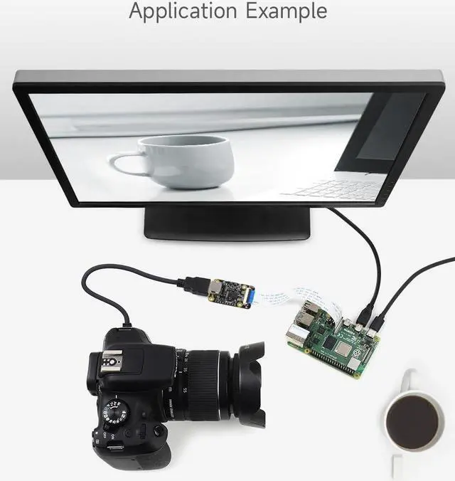 Main image of Waveshare HDMI to CSI Adapter, Compatible with Raspberry Pi 4B/3B+/3B/Pi Zero/Zero, Support 1080p@30fps Support from HDMI Input Backward Compatible