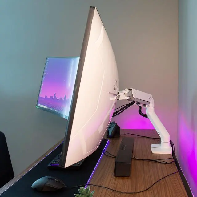 Ergotron - HX Heavy Duty Tilt Pivot - for 1000R, Ultrawide Curved 