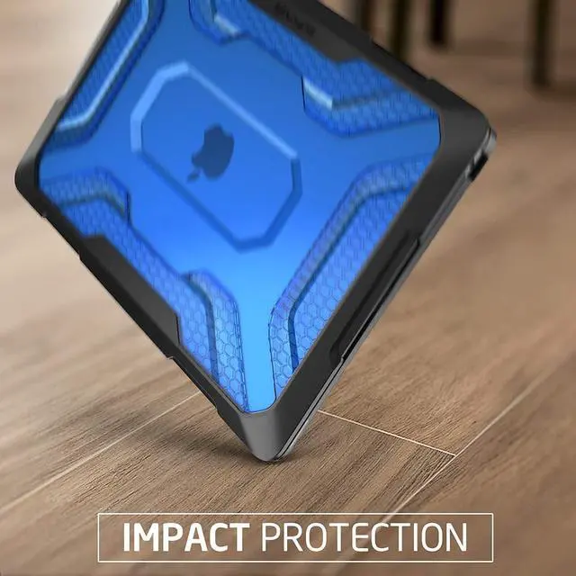 Main image of SUPCASE Unicorn Beetle Case for MacBook Pro 13 Inch (2022-2016) M2/M1 A2338 A2251 A2289 A1706 A1708 A1989 A2159, Slim Rubberized TPU Bumper Cover with Touch Bar and Touch ID (Blue)