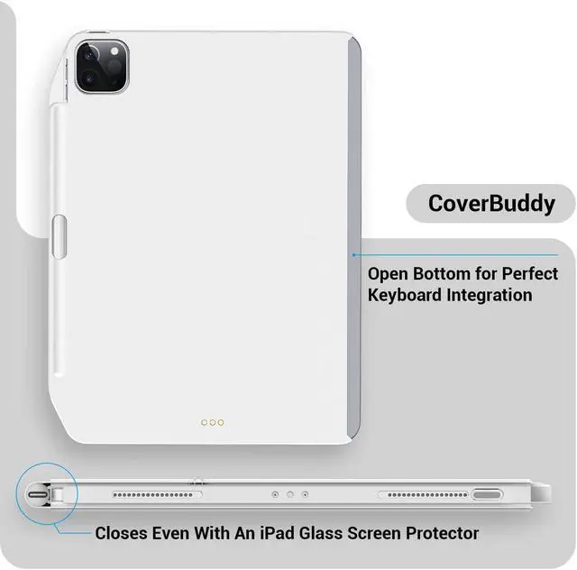 Main image of SWITCHEASY CoverBuddy iPad Pro 11" Case Compatible with Magic Keyboard & Smart Keyboard Folio (Keyboard Not Included) | for 2018-2022 11" iPad Pro 1st-4th Gen / 10.9" iPad Air 4 & 5 - Black