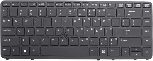 Main image of New Replacement Keyboard Compatible with HP Elitebook 850 G2 840 G2 840 G1 850 G1 ZBOOK 14 Keyboard Backlit Point US 736654-001 6037B0085601 731179-001