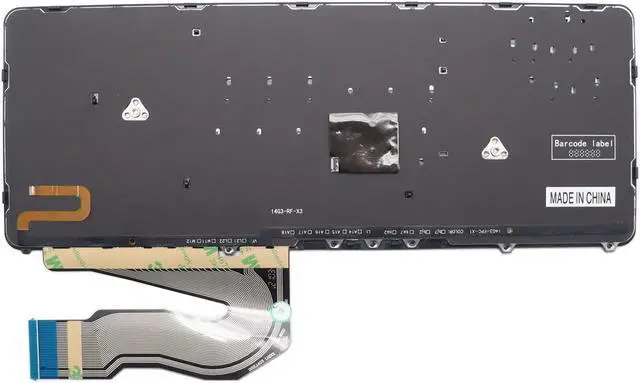 Alt view image 2 of 2 - New Replacement Keyboard Compatible with HP Elitebook 850 G2 840 G2 840 G1 850 G1 ZBOOK 14 Keyboard Backlit Point US 736654-001 6037B0085601 731179-001