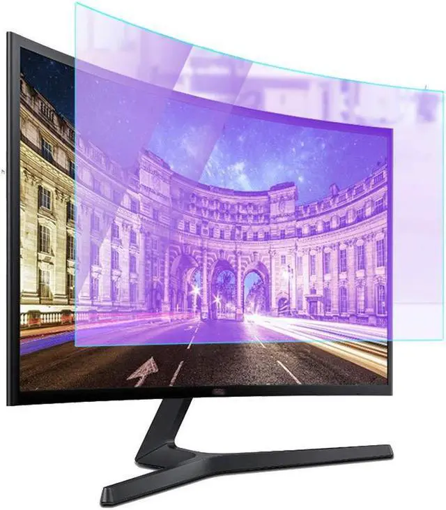 Main image of ALXDR Anti Blue Light Screen Protector Anti Glare Filter for 34 Inch Gaming Monitor Curved Ultrawide 21: 9, Reduces Eye Strain with Blue Light Detection Lamp