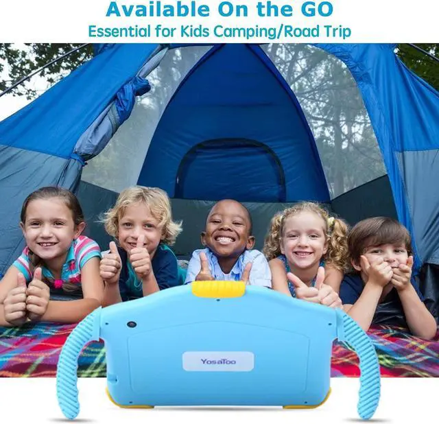 Alt view image 5 of 5 - Tablet for Toddlers Tablet Android Kids Tablet with WiFi Dual Camera 1GB 32GB Storage 1024 x 600 Touch Screen Parental Control Mode Google Playstore YouTube Netflix for Boys Girls Android 10