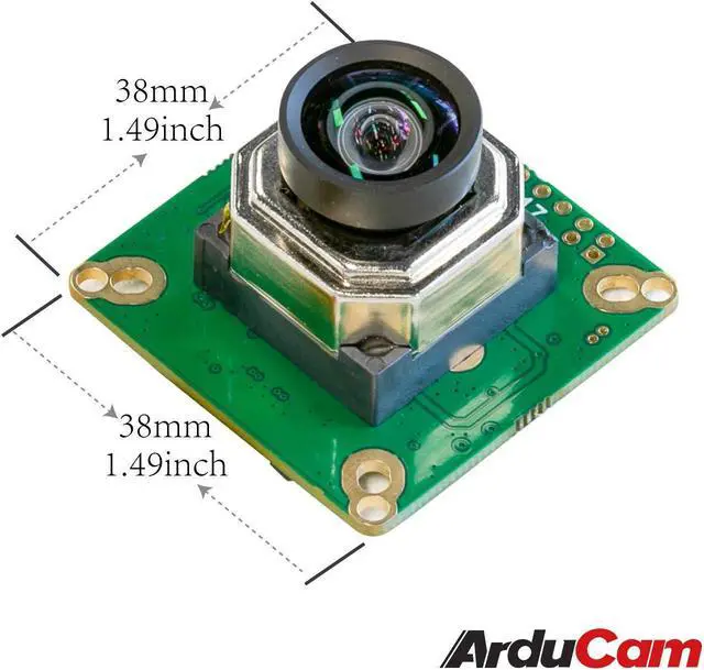 Alt view image 2 of 5 - Arducam IMX477 Autofocus and Software-Controlled Focus HQ Camera, 12MP 100° FOV Camera Module Compatible with Nvidia Jetson Orin NX/AGX Orin, M12 Lens