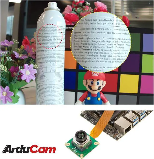 Alt view image 4 of 5 - Arducam IMX477 Autofocus and Software-Controlled Focus HQ Camera, 12MP 100° FOV Camera Module Compatible with Nvidia Jetson Orin NX/AGX Orin, M12 Lens