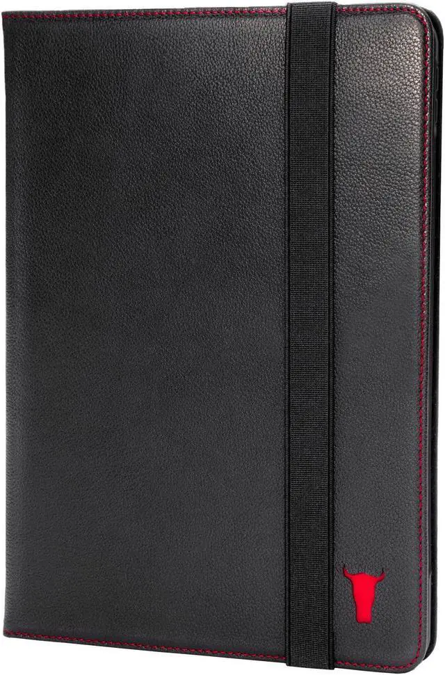 Main image of TORRO Case Compatible with iPad Pro 11 4th / 3rd / 2nd / 1st Gen - Genuine Leather iPad Pro 11 2022 Case with Stand Function, Apple Pencil Connectivity and Wake Sleep Function (Black)