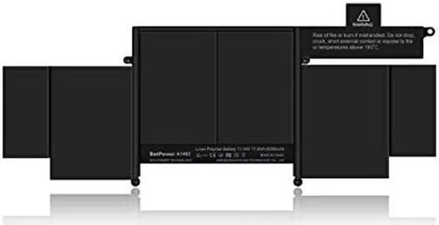 Alt view image 2 of 5 - BatPower A1493 Replacement Laptop Battery for Apple Late 2013 Mid 2014 MacBook Pro 13-inch Retina A1502 EMC 2678 EMC 2875 Battery MacBook Pro 13" A1502 Apple A1493 Battery 71.8Wh