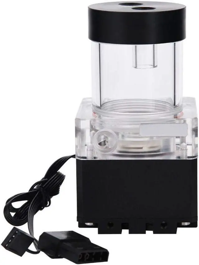 Main image of Computer 650L/H 3.5 Meters Pump Head Fast Heat Dissipation Computer for Pc Water Cooling System(black-12cm)