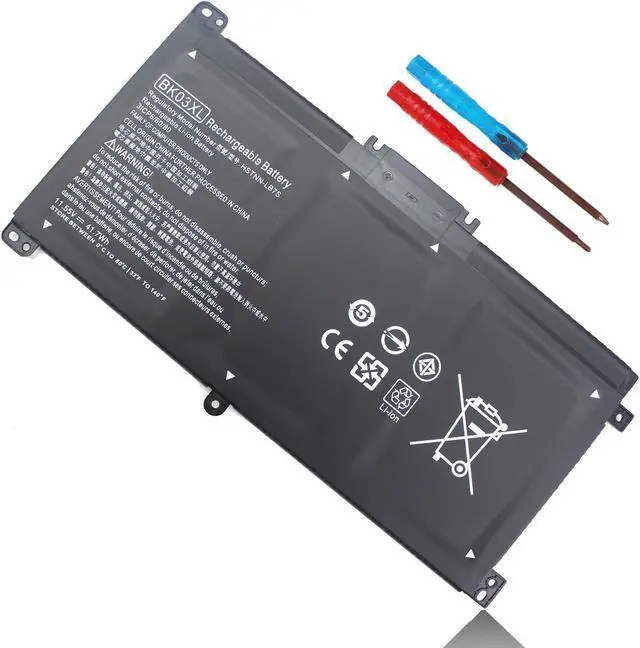 Main image of BK03XL Battery for HP Pavilion X360 14-ba0xx 14-ba1xx 14m-ba0xx 14m-ba1xx 14m-ba011dx 14m-ba013dx 14m-ba114dx 14m-ba015dx 14-ba253cl 14-ba125cl 14-ba175nr 14-ba051cl 916811-855 916812-855 916366-421