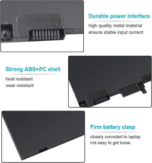 Alt view image 3 of 5 - CS03XL Battery for HP EliteBook 840 850 745 755 848 G3 G4 ZBook 15u G3 G4 mt42 mt43 CS03046XL 800513-001 800231-1C1 800231-141 800231-271 HSTNN-IB6Y HSTNN-UB6S HSTNN-I33C HSTNN-I41C T7B32AA cso3xl
