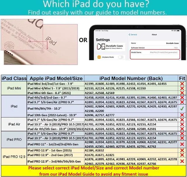 Alt view image 2 of 5 - DuraSafe Cases for iPad 10.2 Inch 9 8 7 2021 2020 2019 [iPad 9th / 8th / 7th Gen ] A2197 A2270 A2602 MW762LL/A MYLC2LL/A MYL92LL/A MK2L3LL/A Built-in Kick Stand Heavy Duty Rugged Case - Red