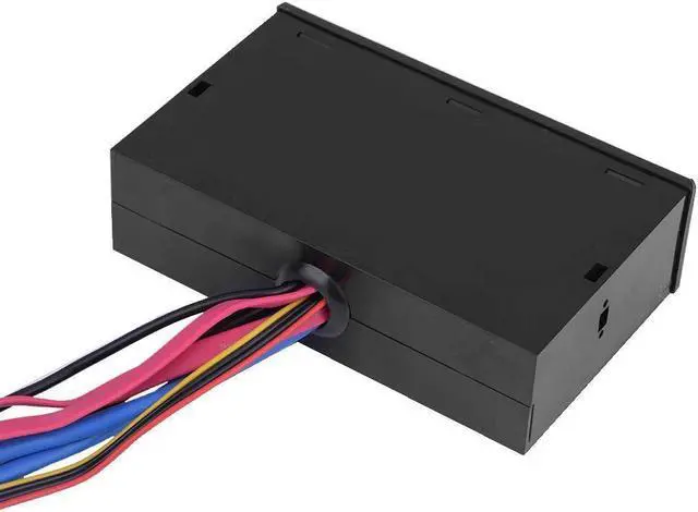 Alt view image 4 of 5 - Multifunction Card Reader, 5.25 inch Media Dashboard, with USB3.0/2.0 Hub, eSATA, 4 pin Power Port, Audio, Supports M2/TF/SD/MS/CF, Multi Card Reader