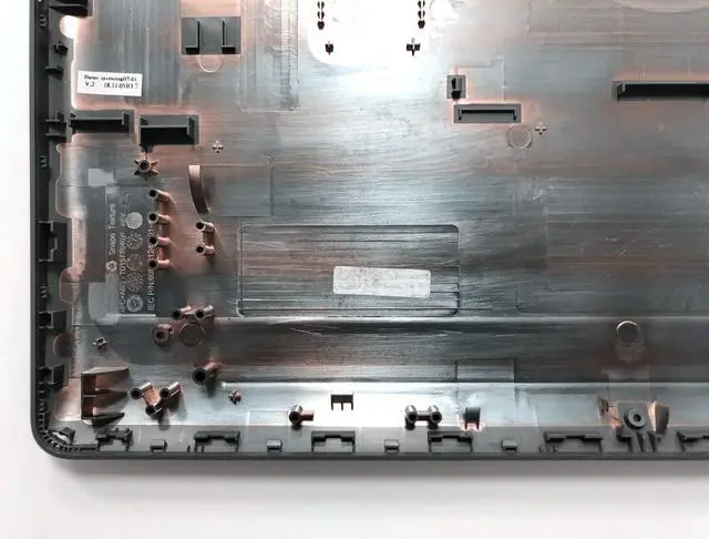 Alt view image 5 of 5 - Replacement for HP 17-by 17-CA 17t-by 17z-CA Laptop Lower Base Bottom Case Cover Assembly Part L22512-001 Base Enclosure Smoke Gray