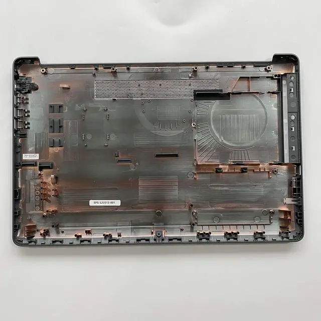 Alt view image 2 of 5 - Replacement for HP 17-by 17-CA 17t-by 17z-CA Laptop Lower Base Bottom Case Cover Assembly Part L22512-001 Base Enclosure Smoke Gray