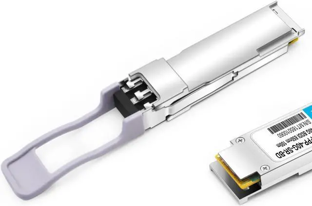 Alt view image 3 of 5 - 40G QSFP+ SR BiDi for Cisco QSFP-40G-SR-BD,Meraki MA-QSFP-40G-SR-BD, 40GBASE-SR Bi-Directional QSFP+LC Multi-Mode Transceiver Modul 850nm/900nm MMF 100m/150m Duplex LC