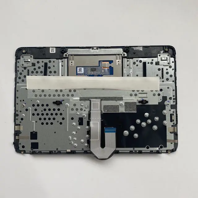 Alt view image 2 of 5 - Replacement for HP 11A G8 EE Laptop Upper Case Palmrest Keyboard Touchpad Assembly Part L92832-001 Top Cover