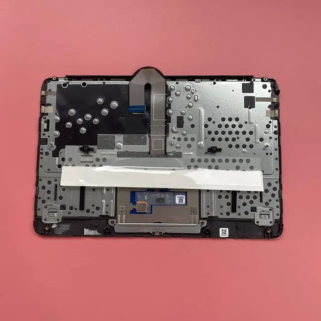 Alt view image 4 of 5 - Replacement for HP 11A G8 EE Laptop Upper Case Palmrest Keyboard Touchpad Assembly Part L92832-001 Top Cover