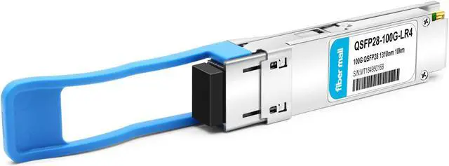Alt view image 3 of 5 - 100G QSFP28 LR4 for Mellanox MMA1L10-CR, 100GBASE-LR4 QSFP28 Optical Transceiver Module,1310nm 10km LAN WDM LC SMF DOM