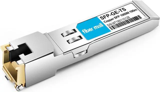 Alt view image 4 of 5 - SFP to RJ45 for HPE Procurve J8177C J8177B HPE Aruba J8177D J8177DCM JL747A 1000BASE-T SFP Copper RJ-45 100m Transceiver Module Pack of 4