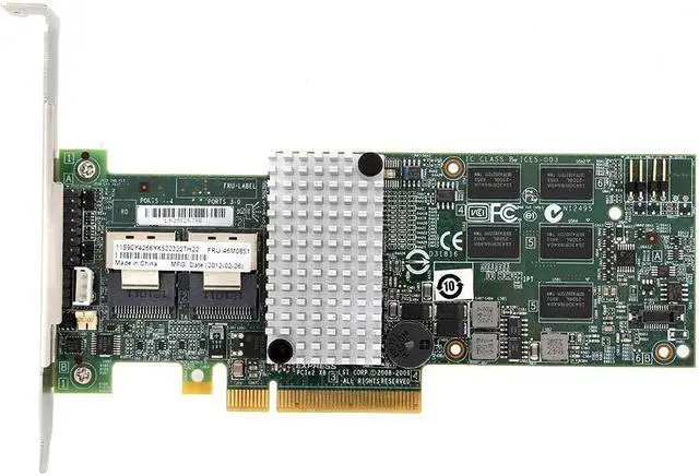 Main image of Smart Array Card RAID Controller, M5015 Megaraid 9260 to 8i SATA/SAS Controller RAID 6G PCIe x8 for 46M0851