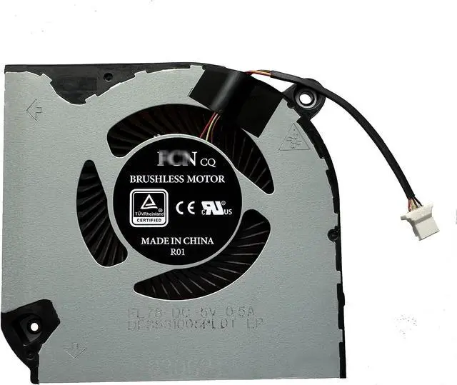 Alt view image 2 of 5 - HK-Part Fan for Acer Nitro 5 AN515-43 AN515-54 AN517-51 Nitro 7 AN715-51 CPU Cooling Fan Set